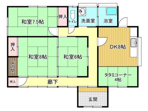 (間取)