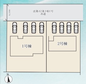 香取市野田23-1【全２棟】（小見川中央小・小見川中エリア）